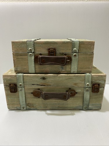 Wooden storage boxes - storage,