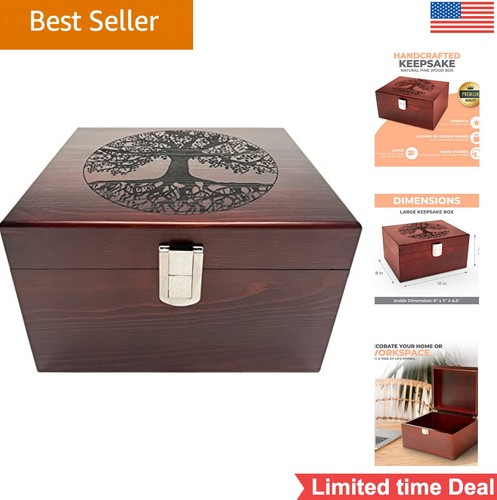 Large wooden decorative - large, box