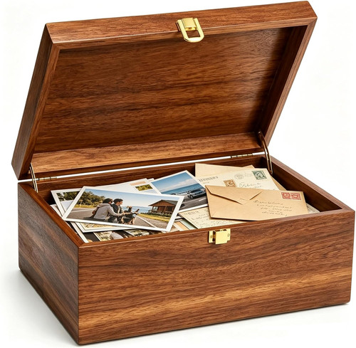 Large wooden keepsake - wooden,